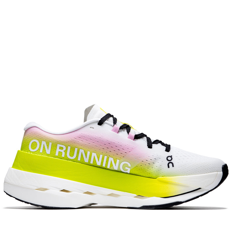 On Cloudboom Max - Lime/Raspberry